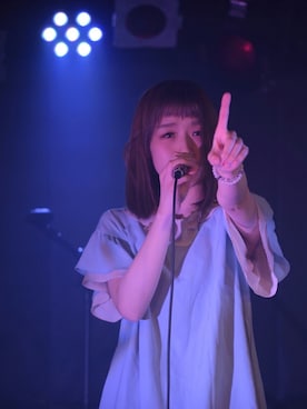 「ライブ衣装」｜みぃーてる。さん（レディース・162cm）の夏コーディネート