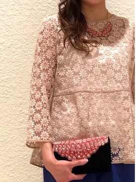 「leur logette（ルルロジェッタ）のアイテム」を使った、anatelierさん（レディース・160cm）の春コーディネート