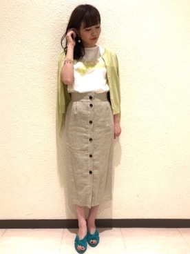 「A PUPIL」｜anatelierさん（レディース・162cm）の春コーディネート