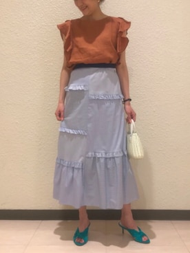 anatelierさん(レディース・160cm)の夏コーディネート