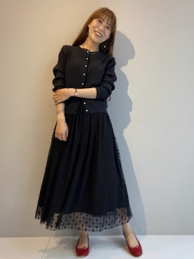 「anatelier（アナトリエ）のアイテム（スカート）」を使った、anatelierさん（レディース・164cm）の夏コーディネート