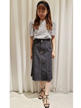 「nesessaire（ネセセア）のアイテム」を使った、anatelierさん（レディース・164cm）の夏コーディネート