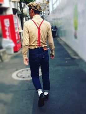 「媚びないシャツ」｜shamsoftokyoさん（メンズ・173cm）の春コーディネート
