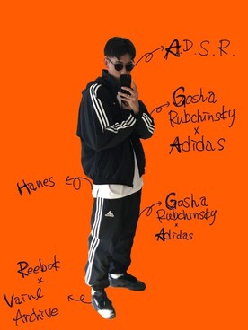 Gosha Rubchinskiyのその他パンツを使った人気ファッション
