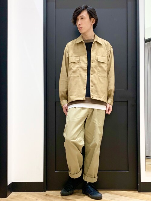 田中さとる Back Numberのカーゴパンツを使ったコーディネート Wear