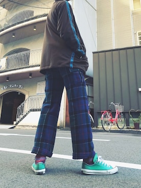 「げんじ」｜ナタリィさん（メンズ・173cm）の冬コーディネート