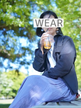 「H&M（エイチ・アンド・エム）のアイテム（カバーオール）」を使った、mayu000さん（レディース・166cm）の春コーディネート