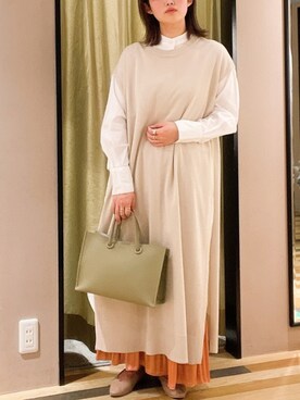 きょんさんさん（レディース・155cm）の冬コーディネート