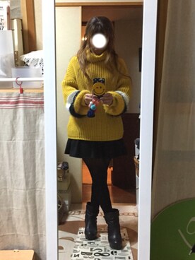 菜実さん（レディース・149cm）の冬コーディネート