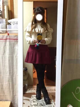 菜実さん(レディース・149cm)の冬コーディネート