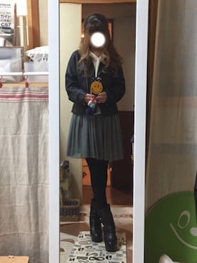 菜実さん（レディース・149cm）の冬コーディネート