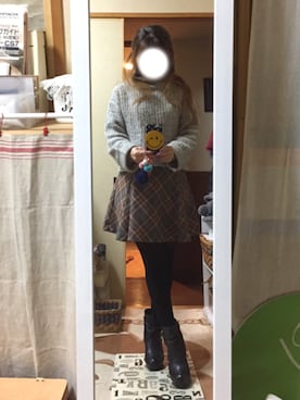 菜実さん（レディース・149cm）の冬コーディネート