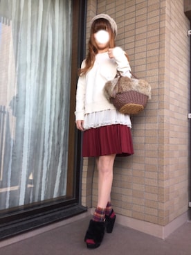 菜実さん（レディース・149cm）の春コーディネート