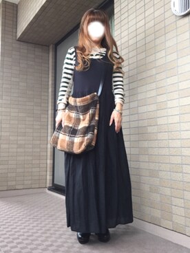 菜実さん（レディース・149cm）の秋コーディネート