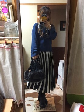 菜実さん（レディース・149cm）の秋コーディネート