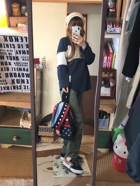 菜実さん(レディース・149cm)の春コーディネート