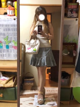 菜実さん（レディース・149cm）の夏コーディネート