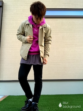 「BLESS（ブレス）のアイテム（リング）」を使った、✣ryo✰さん（メンズ・165cm）の秋コーディネート