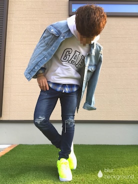 「BLESS（ブレス）のアイテム（リング）」を使った、✣ryo✰さん（メンズ・165cm）の冬コーディネート