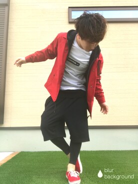 「平成最後のWEARISTAセンバツ」｜「アイテム（ナイロンジャケット）」を使った、✣ryo✰さん（メンズ・165cm）の春コーディネート