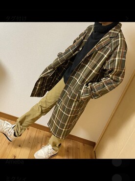 「youtube」｜「アイテム（ジャケット/アウター）」を使った、𖠚ᐝハルト/雑貨屋さんさん（メンズ・165cm）の秋コーディネート