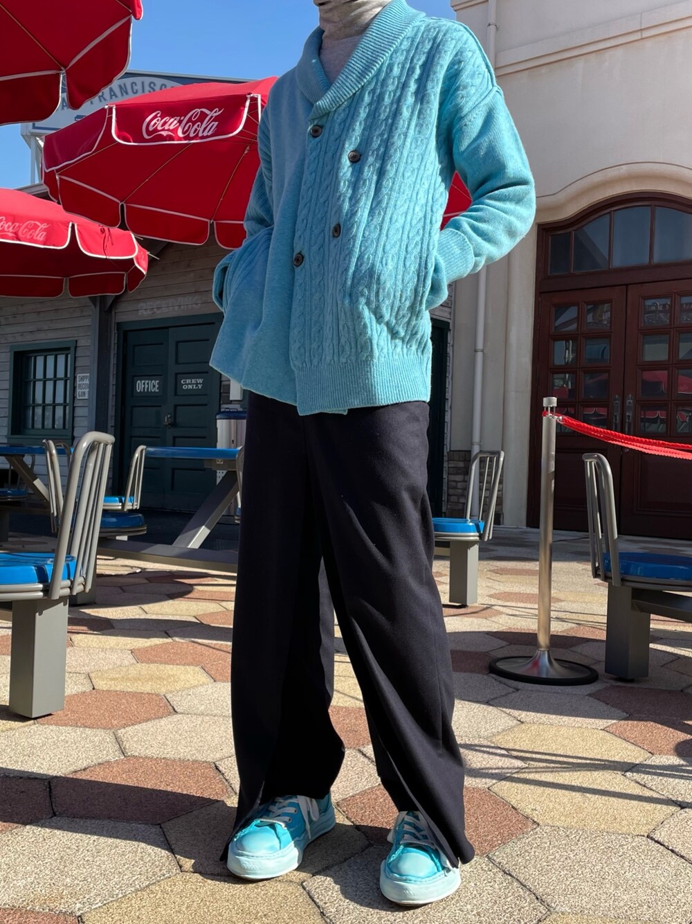 ADER errorのスラックスを使った人気ファッションコーディネート（季節