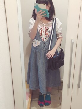 ぺんさん（レディース・157cm）の春コーディネート