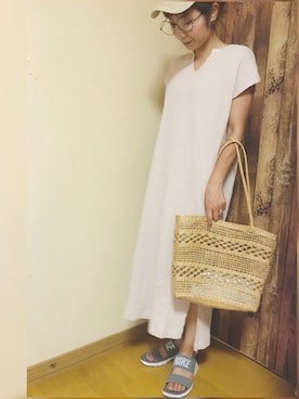 「アイテム（ピアス（両耳用））」を使った、izuさん（レディース・157cm・30代）の夏コーディネート