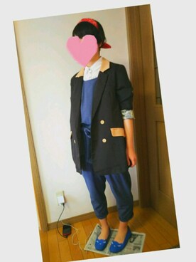 「BEAMS（ビームス）のアイテム（サロペット/オーバーオール）」を使った、tearsさん（レディース・152cm）の春コーディネート