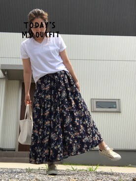 「プチプラミックス」｜mmmkkk12さん（レディース・163cm）の夏コーディネート