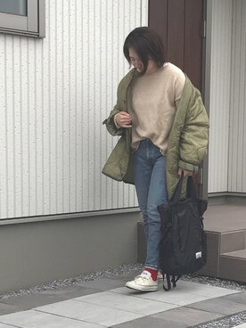 mmmkkk12さん（レディース・163cm）の冬コーディネート