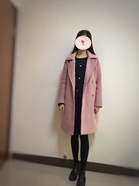 「Lily（リリイ）のアイテム（ジャケット/アウター）」を使った、kokiさん（レディース・165cm）の冬コーディネート