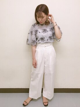 MAKIさん（レディース・161cm）の春コーディネート