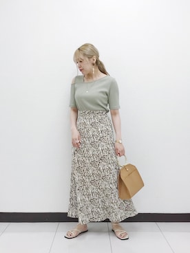 MAKIさん（レディース・161cm）の夏コーディネート