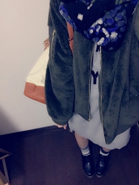 ふくちゃんさん（レディース・162cm）の冬コーディネート