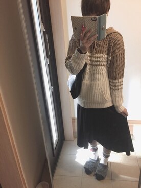 「ジーナシス」｜「アイテム（腕時計）」を使った、ふくちゃんさん（レディース・162cm）の春コーディネート