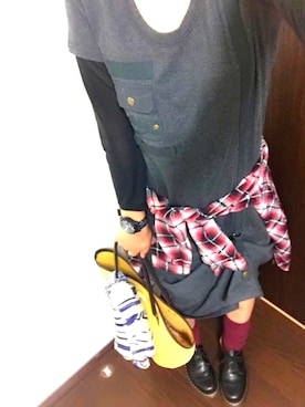 ふくちゃんさん（レディース・162cm）の春コーディネート