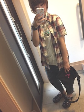 ふくちゃんさん（レディース・162cm）の夏コーディネート