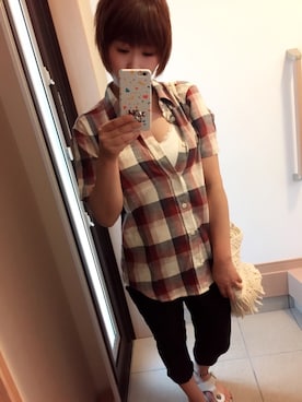 ふくちゃんさん（レディース・162cm）の夏コーディネート