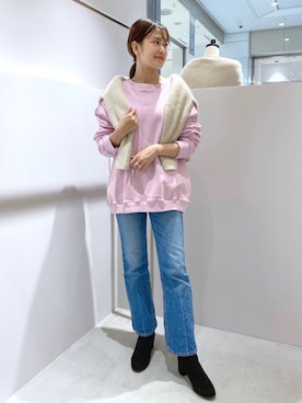 IKI_160cmさん（レディース・159cm）の冬コーディネート