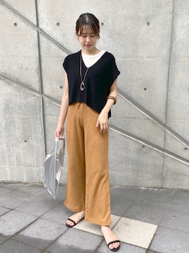 IKI_160cmさん（レディース・159cm）の夏コーディネート