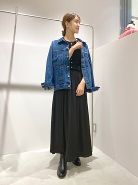 IKI_160cmさん（レディース・159cm）の秋コーディネート