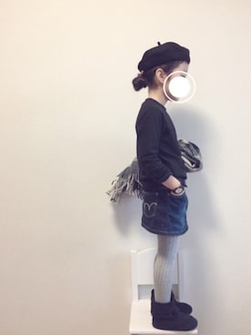 chichichiiiさん(キッズ・110cm)の冬コーディネート