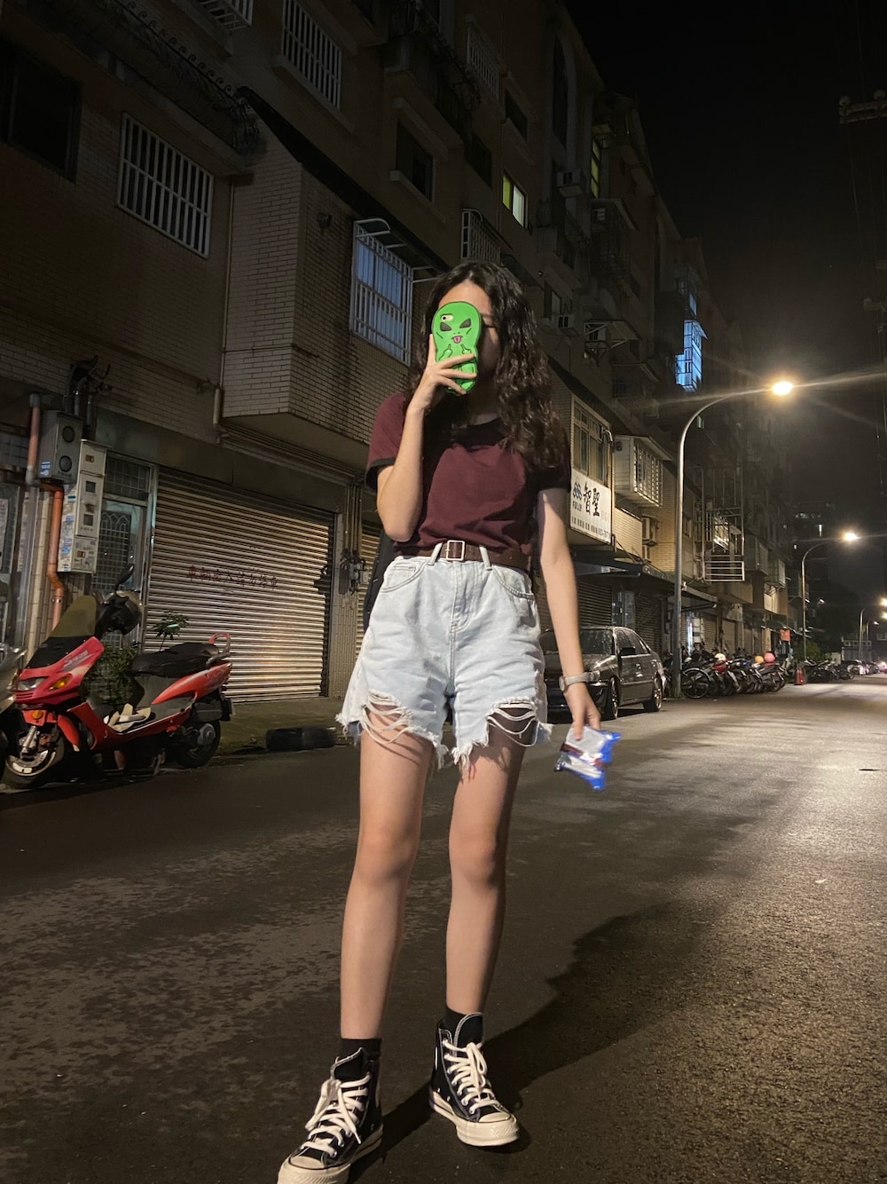 「M&Mのアイテム（その他、その他）」を使った、👽👅🖕さん（レディース・150cm）の秋コーディネートの1枚目の写真