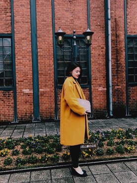 hikaさん（レディース・165cm）の冬コーディネート