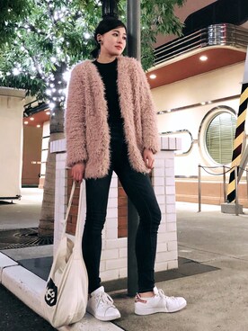 hikaさん（レディース・165cm）の冬コーディネート