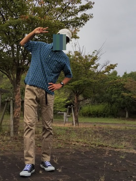 やんさかさん（メンズ・166cm）の秋コーディネート