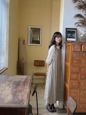 咕啊_瓜さん（レディース・160cm）の秋コーディネート