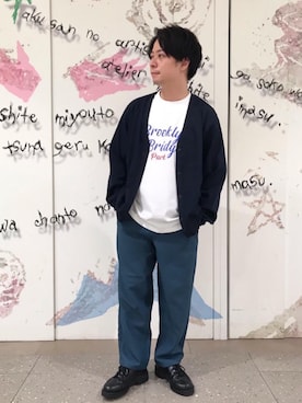 「2021春新作」｜coen TAKANORIさん（メンズ・166cm）の春コーディネート