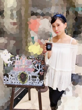 森崎恵さんのコーディネート